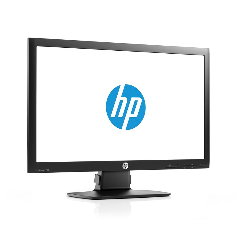 HP ProDisplay P221 computer monitor 54.6 cm (21.5") 1920 x 1080 pixels Full HD LED Black