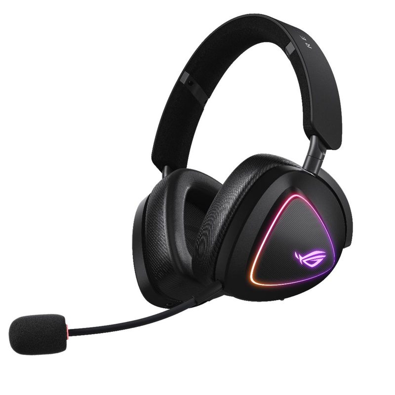 ASUS ROG Delta II Headset Wired & Wireless Head-band Gaming USB Type-C Bluetooth Black