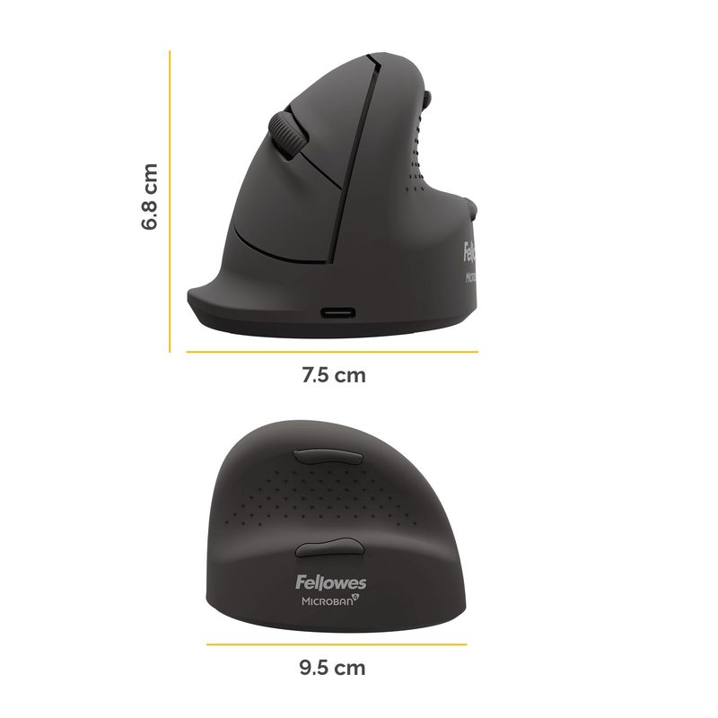 Fellowes Breyta Plus+ Vertical Mouse - Small Right