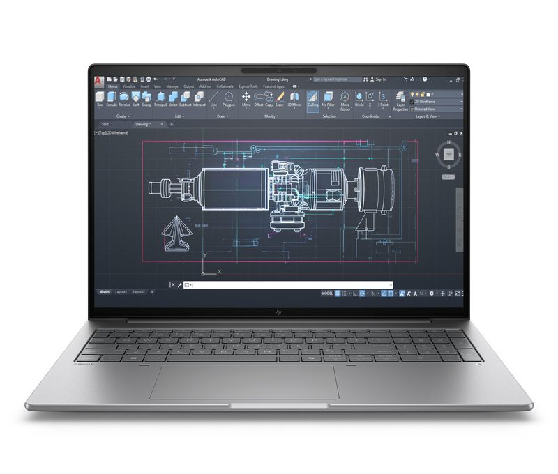 HP ZBook 8 G1i Data Science Intel Core Ultra 9 285H Mobile workstation 40.6 cm (16") WUXGA 32 GB DDR5-SDRAM 1 TB SSD NVIDIA RTX 500 Ada Wi-Fi 7 (802.11be) Windows 11 Pro AI Workstation, AI PC Silver