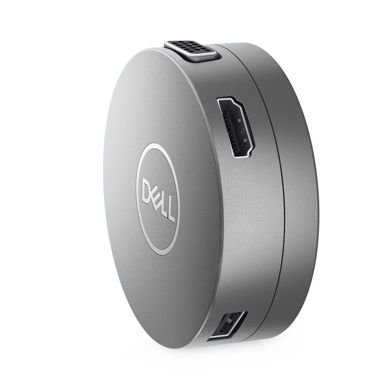 DELL DA310 Wired USB 3.2 Gen 2 (3.1 Gen 2) Type-C Silver
