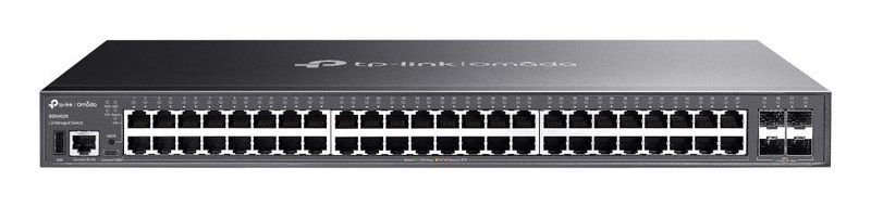 TP-Link Omada SG5452XF network switch Managed L3 Gigabit Ethernet (10/100/1000) 1U Black