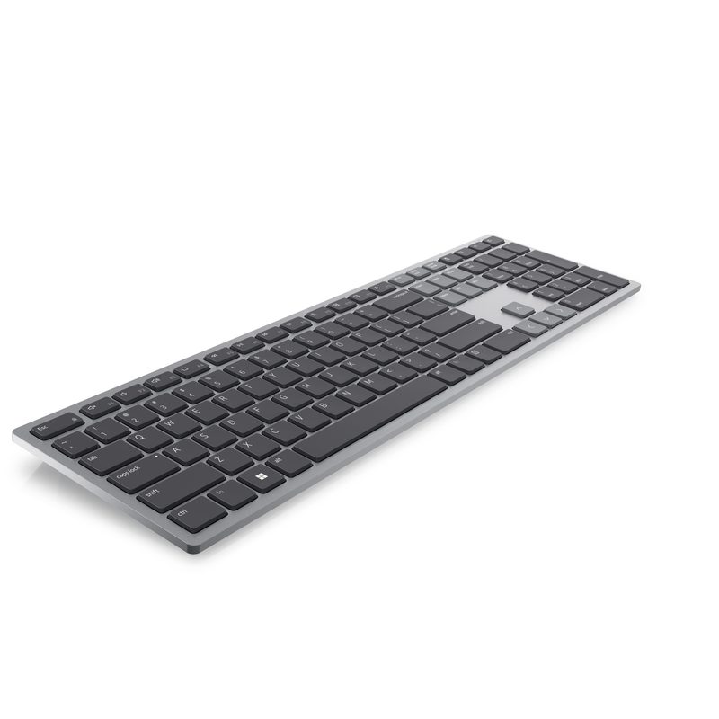 DELL KB700 keyboard Office RF Wireless + Bluetooth Canadian Grey