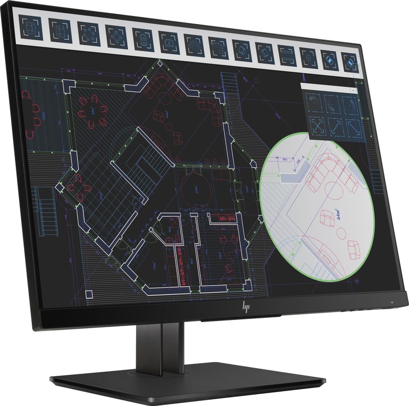 HP Pantalla Z24i G2 de 24 pulgadas computer monitor 61 cm (24") 1920 x 1200 pixels WUXGA LED Black