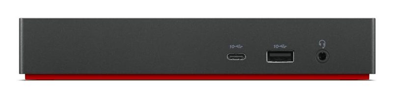 Lenovo 40AY0135US laptop dock/port replicator Wired USB 3.2 Gen 2 (3.1 Gen 2) Type-C Black