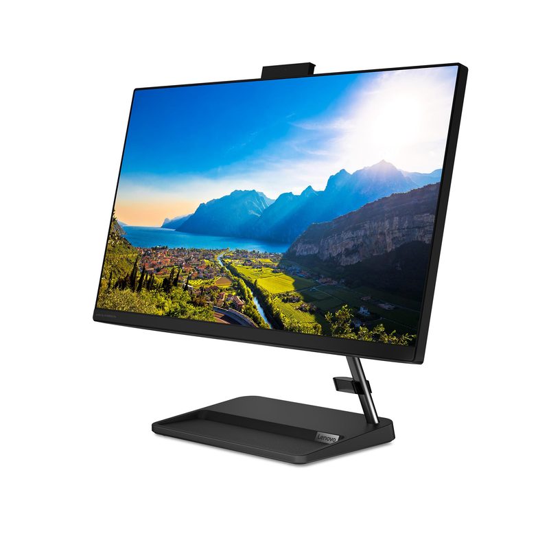 Lenovo IdeaCentre AIO 3 24ADA6 60.5 cm (23.8") 1920 x 1080 pixels All-in-One PC 8 GB DDR4-SDRAM 1.25 TB HDD+SSD Windows 10 Home Wi-Fi 5 (802.11ac) Black