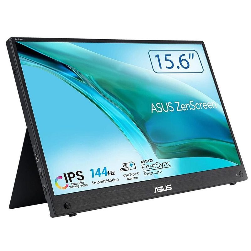 ASUS ZenScreen MB16AHG computer monitor 39.6 cm (15.6") 1920 x 1080 pixels Full HD Black