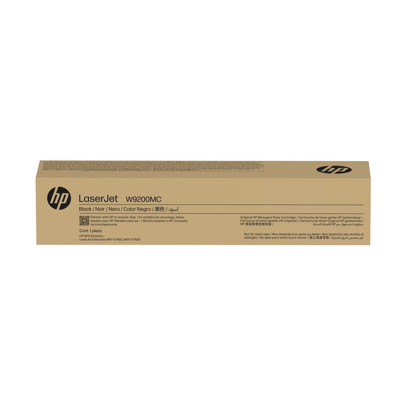 HP W9200MC Black Managed Original LaserJet Toner Cartridge