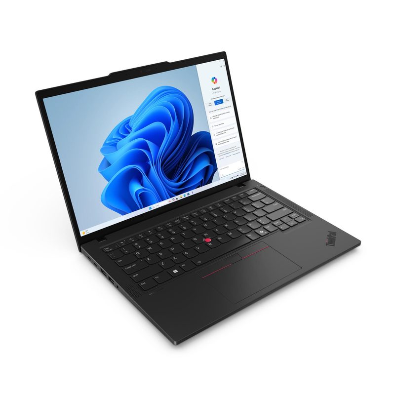 Lenovo ThinkPad T14 Gen 5 (Intel) Intel Core Ultra 7 165U Laptop 35.6 cm (14") Touchscreen WUXGA 32 GB DDR5-SDRAM 512 GB SSD Wi-Fi 6E (802.11ax) Windows 11 Pro Black German