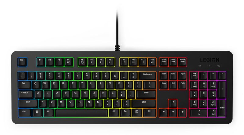 Lenovo K310 keyboard Gaming USB US English Black