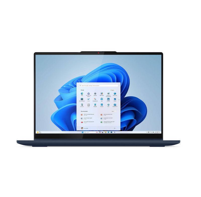 Lenovo IdeaPad 5 2-in-1 16IAL10 Intel Core Ultra 7 255U Hybrid (2-in-1) 40.6 cm (16") Touchscreen WUXGA 32 GB LPDDR5x-SDRAM 1 TB SSD Wi-Fi 6 (802.11ax) Windows 11 Home Blue English