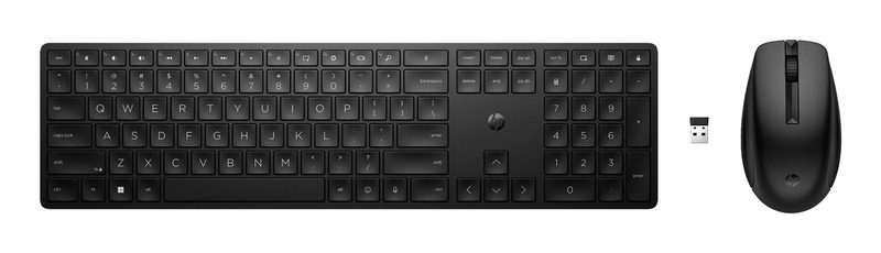 HP Home Office Bundle 2 (6N4D0AA + 4R009AA + 77B10AA) computer monitor 60.5 cm (23.8") 1920 x 1080 pixels Full HD LCD Black, Silver