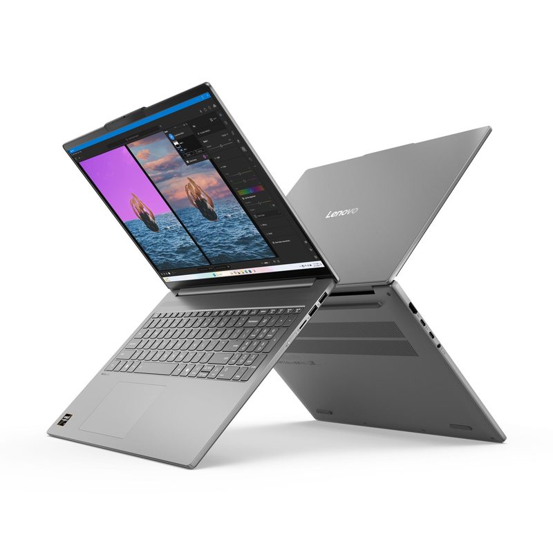 Lenovo IdeaPad Slim 5 16AKP10 Copilot+ PC AMD Ryzen™ AI 5 340 Laptop 40.6 cm (16") WUXGA 16 GB DDR5-SDRAM 512 GB SSD Wi-Fi 7 (802.11be) Windows 11 Home Grey German
