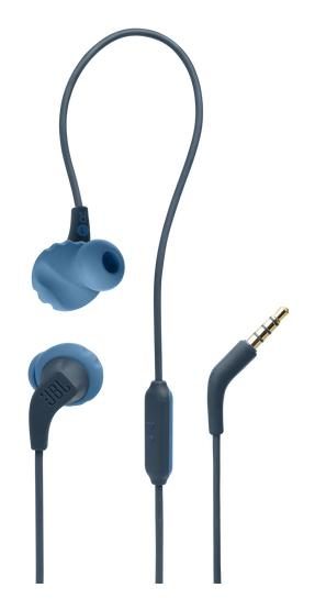 JBL Endurance Run 2 Wired Headphones In-ear Calls/Music/Sport/Everyday Blue