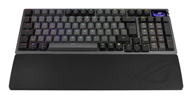 ASUS ROG Azoth 96 HE keyboard Gaming USB + RF Wireless + Bluetooth QWERTZ Black