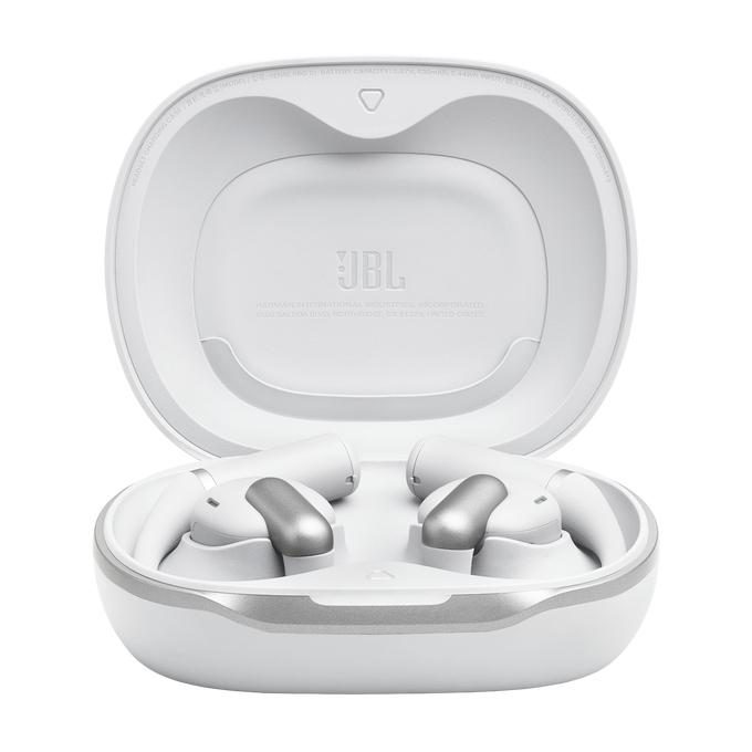 JBL Sense Pro Headset True Wireless Stereo (TWS) Ear-hook Calls/Music USB Type-C Bluetooth Charging stand White