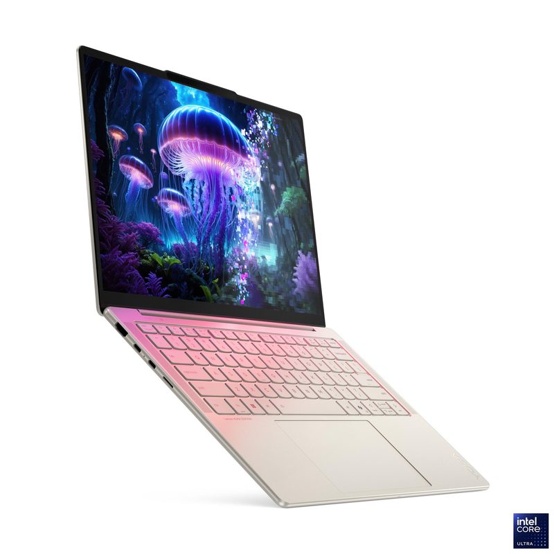 Lenovo Yoga Slim 7 ULT5 16GB 512GB W11H Intel Core Ultra 5 Laptop 35.6 cm (14") SSD Wi-Fi 7 (802.11be) Seashell (colour) QWERTY Turkish