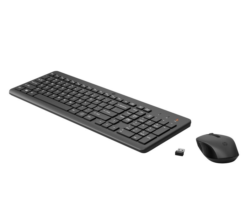 HP 330 Wls Mse and KB Combo FR keyboard Mouse included Universal RF Wireless Black
