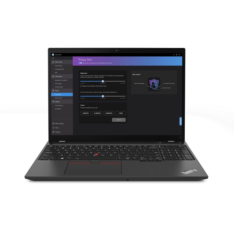 Lenovo ThinkPad T16 Gen 2 (Intel) Intel® Core™ i5 i5-1345U Laptop 40.6 cm (16") Touchscreen WUXGA 16 GB DDR5-SDRAM 512 GB SSD Wi-Fi 6E (802.11ax) Windows 11 Pro Black German