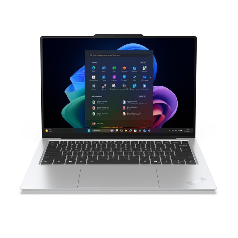 Lenovo ThinkPad X9-14 Gen 1 Aura Edition Copilot+ PC Intel Core Ultra 7 258V Laptop 35.6 cm (14") Touchscreen 2.8K 32 GB LPDDR5x-SDRAM 1 TB SSD Wi-Fi 7 (802.11be) Windows 11 Pro White German