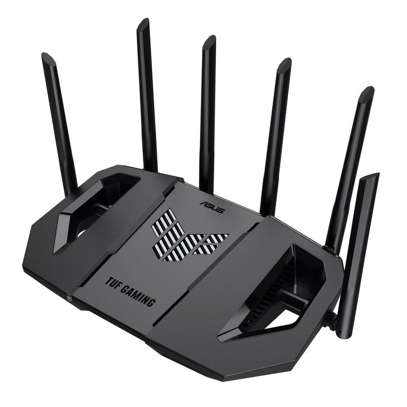 ASUS TUF Gaming BE9400 (TUF-BE9400) wireless router 2.5 Gigabit Ethernet Tri-band (2.4 GHz / 5 GHz / 6 GHz) Black