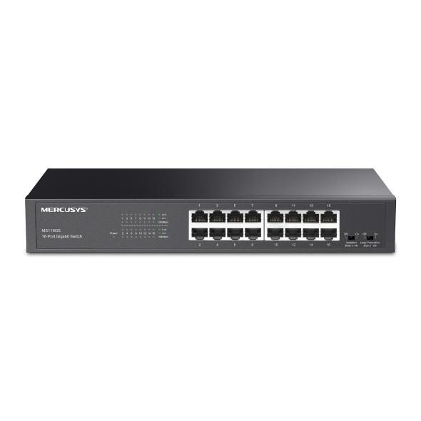 TP-Link MS116GS network switch Gigabit Ethernet (10/100/1000) Black