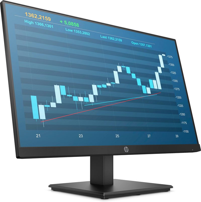 HP P244 computer monitor 60.5 cm (23.8") 1920 x 1080 pixels Full HD LED Black