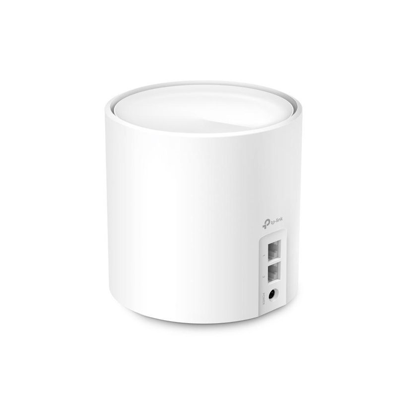 TP-Link DECO X60(2-PACK)(EU) mesh wi-fi system Dual-band (2.4 GHz / 5 GHz) Wi-Fi 6 (802.11ax) White Internal