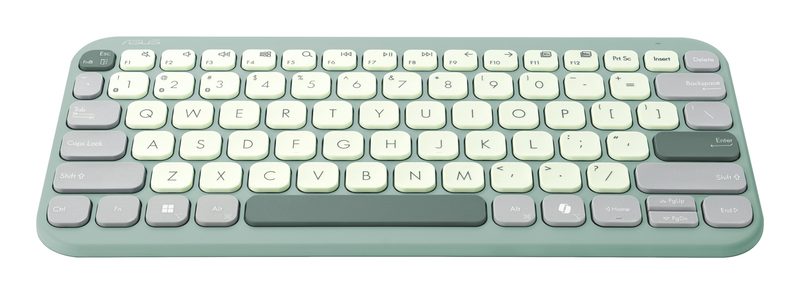 ASUS Marshmallow KW100 keyboard Home Bluetooth Green