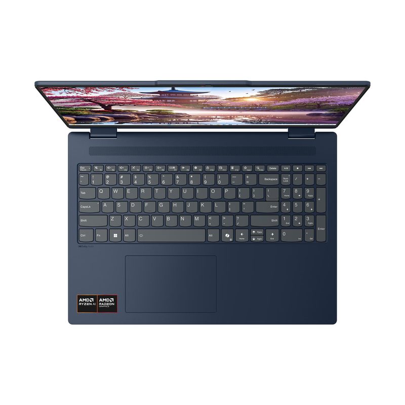 Lenovo IdeaPad 5 2-in-1 16AKP10 Copilot+ PC AMD Ryzen™ AI 5 340 Hybrid (2-in-1) 40.6 cm (16") Touchscreen WUXGA 16 GB LPDDR5x-SDRAM 512 GB SSD Wi-Fi 7 (802.11be) Windows 11 Home Blue German