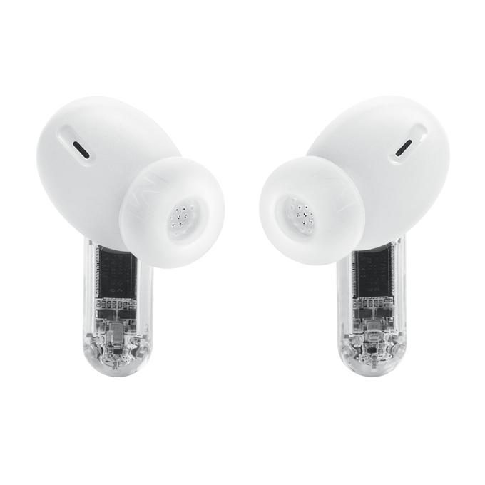 JBL Tune Beam 2 Ghost Edition Headset Wireless In-ear Music/Everyday Bluetooth White