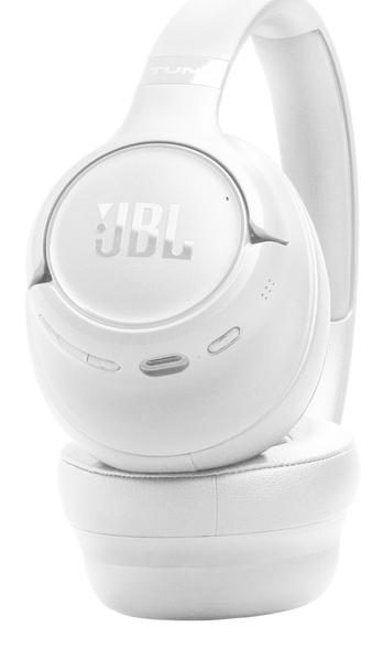 JBL Tune 730BT Headset Wireless Head-band Calls/Music USB Type-C Bluetooth White