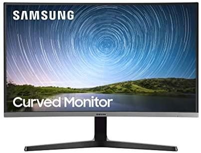 SAMSUNG 27-Inch CR50 Frameless Curved Gaming Monitor (LC27R500FHNXZA) – 60Hz Refresh, Computer Monitor, 1920 x 1080p Resolution, 4ms Response, FreeSync, HDMI,Black