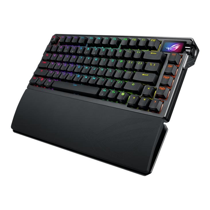 ASUS ROG Azoth Extreme keyboard Gaming USB + RF Wireless + Bluetooth QWERTY English Black
