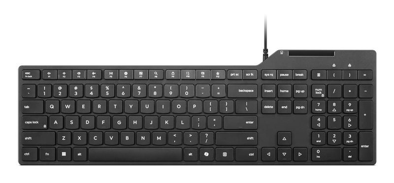 Lenovo 4Y41U13316 keyboard Office USB Belgian, English Black