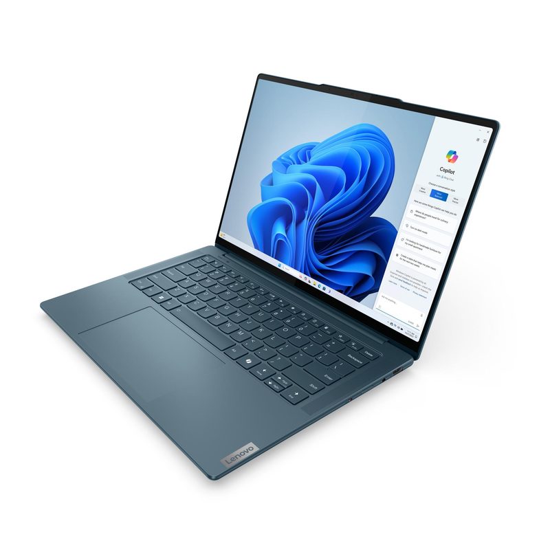 Lenovo Yoga Pro 7 14IMH9 Intel Core Ultra 7 155H Laptop 36.8 cm (14.5") 2.8K 16 GB 1 TB SSD NVIDIA GeForce RTX 4050 Wi-Fi 6E (802.11ax) Windows 11 Home Teal