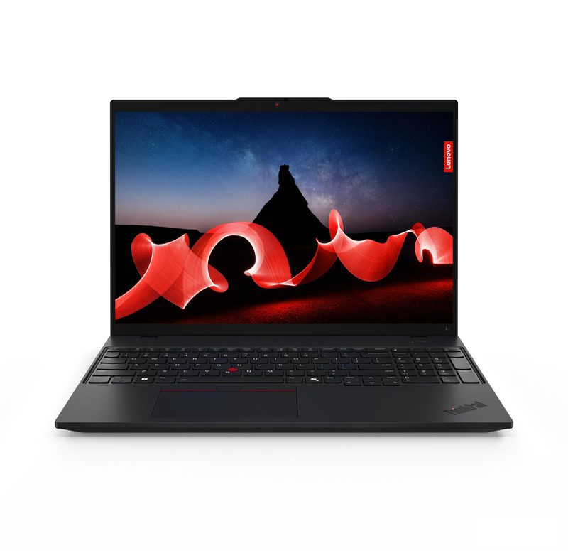 Lenovo ThinkPad L16 Gen 1 (Intel) Intel Core Ultra 5 135U Laptop 40.6 cm (16") WUXGA 16 GB DDR5-SDRAM 256 GB SSD Wi-Fi 6E (802.11ax) Windows 11 Pro Black French