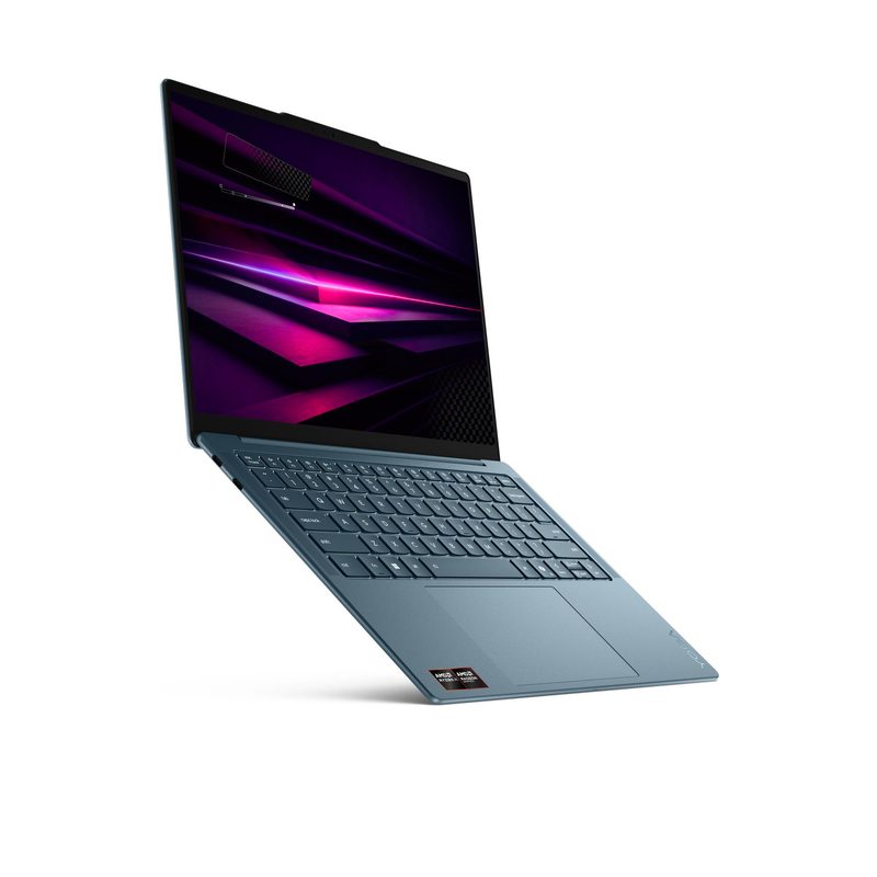 Lenovo Yoga Slim 7 14AGP11 Copilot+ PC AMD Ryzen™ AI 7 445 Laptop 35.6 cm (14") Touchscreen 2.8K 16 GB LPDDR5x-SDRAM 1 TB SSD Wi-Fi 7 (802.11be) Windows 11 Home Teal English