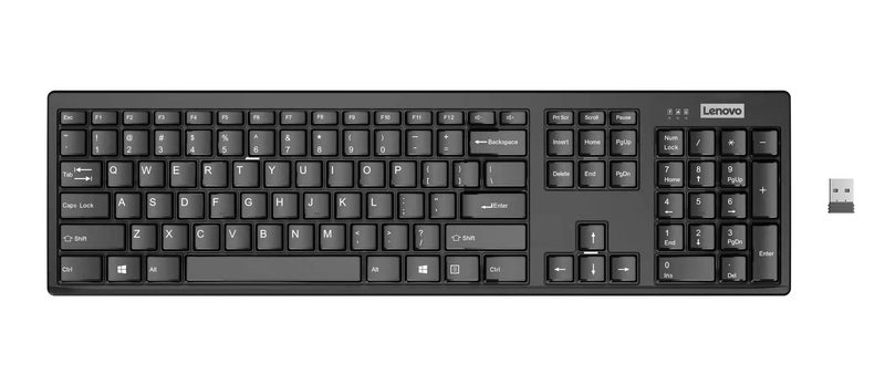 Lenovo 100 Wireless Combo Keyboard and Mouse