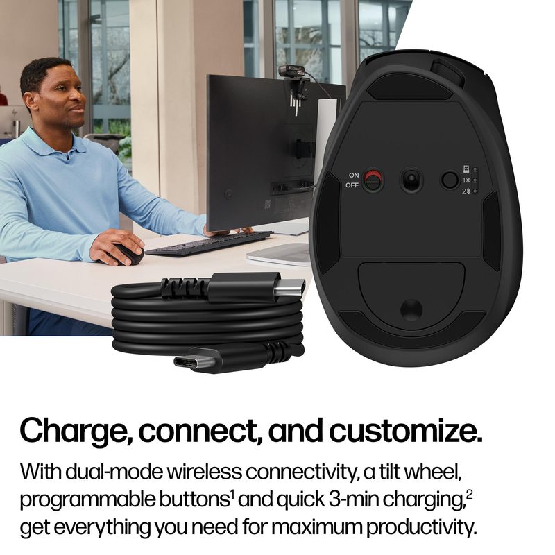 HP Tilt Ergonomic Mouse 725M