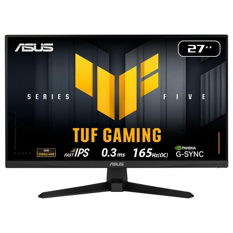 ASUS TUF Gaming VG27AQE5A computer monitor 68.6 cm (27") 2560 x 1440 pixels Quad HD LED Black