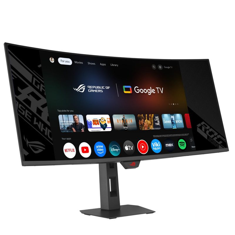 ASUS ROG Strix OLED XG34WCDMTG computer monitor 86.4 cm (34") 3440 x 1440 pixels UltraWide Quad HD QD-OLED Black