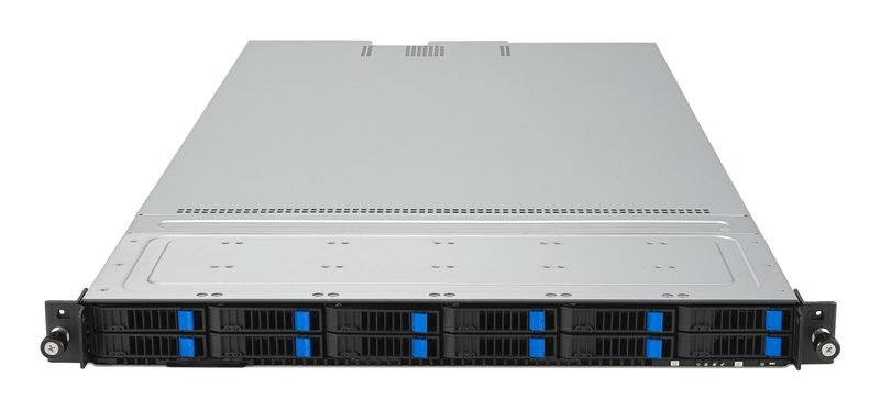 ASUS RS501A-E12-RS12U LGA 6096 Rack (1U) Black, Silver
