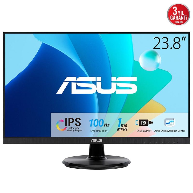 ASUS VA24DQFR computer monitor 60.5 cm (23.8") 1920 x 1080 pixels Full HD LCD Black