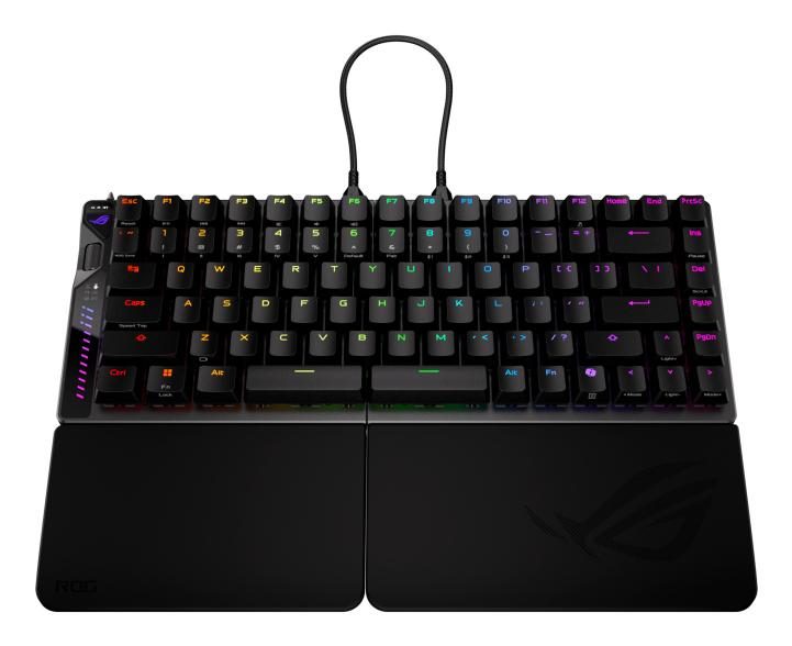 ASUS ROG Falcata keyboard Gaming USB + RF Wireless + Bluetooth Black