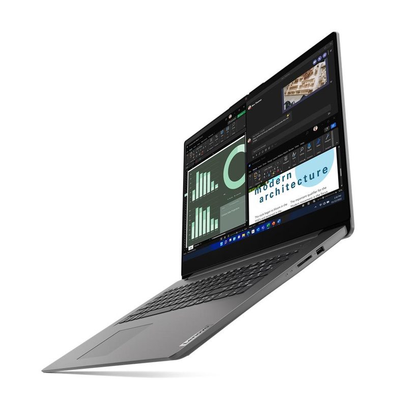 Lenovo V17 G4 IRU Intel® Core™ i7 i7-13620H Laptop 43.9 cm (17.3") Full HD 16 GB DDR4-SDRAM 512 GB SSD Wi-Fi 6 (802.11ax) Windows 11 Pro Grey English