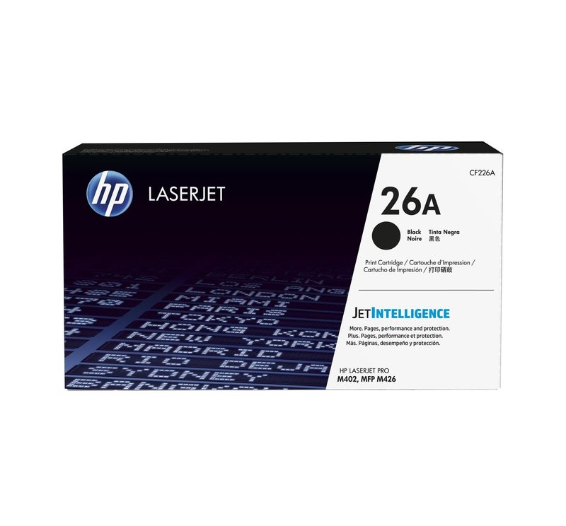 HP 26A Black Original LaserJet Toner Cartridge (CF226A)