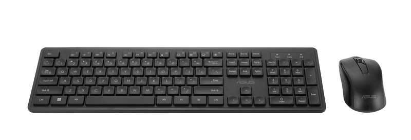 ASUS CW101 keyboard Mouse included Universal RF Wireless + USB Black