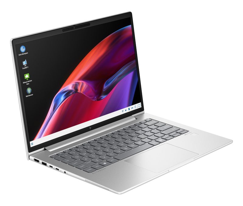 HP Mobile Thin Client Elite mt645 G8 AMD Ryzen™ 5 7535U 35.6 cm (14") WUXGA 16 GB DDR5-SDRAM 256 GB SSD Wi-Fi 6E (802.11ax) Windows 11 IoT Enterprise Silver