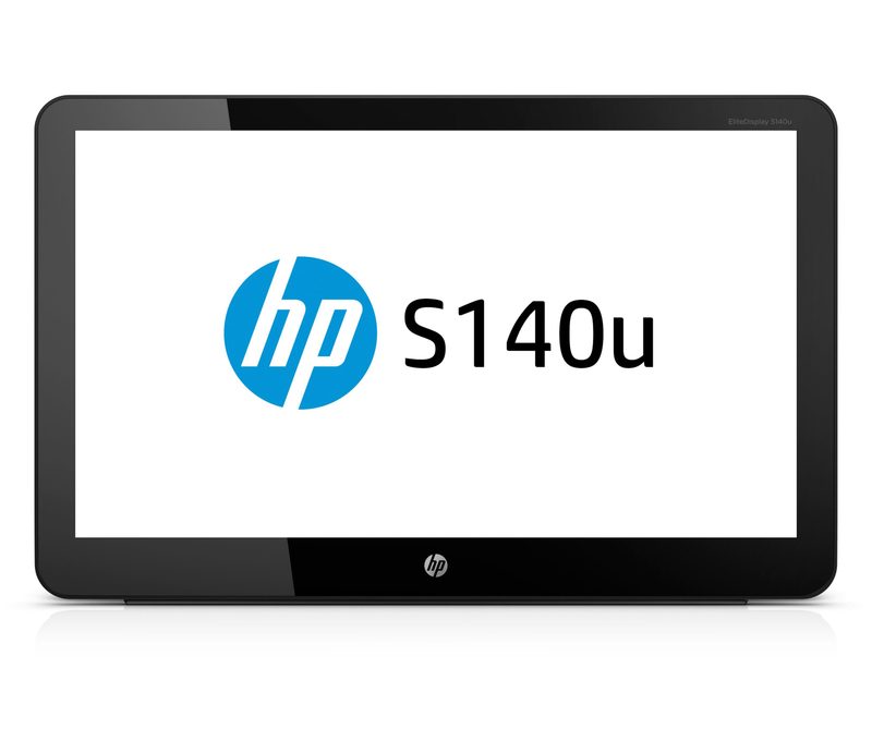 HP Monitor portátil USB de 14 pulgadas EliteDisplay S140u computer monitor 35.6 cm (14") 1600 x 900 pixels LED Black